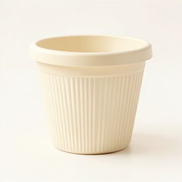 Maple Bluff Empty Planter - Cream (synthetic illustration; no displayed measurements)