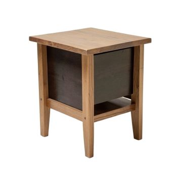 Warrington 4 Legs End Table With Storage