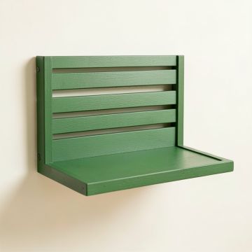 River Bluff Wall-Mounted Entryway Organizer Shelf - Green (synthetic illustration; no displayed measurements)