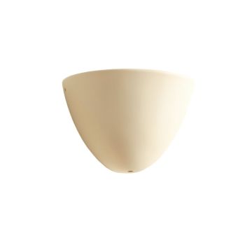 Holly Canyon Wall Sconce Mounted On A Plain Wall - Ivory