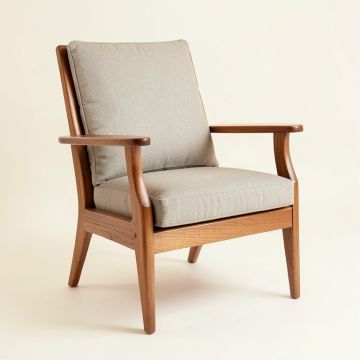 33.5 '' Wide Polyester Down Cushion Wingback Chair (synthetic illustration; no displayed measurements)