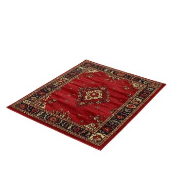 Coggrey High Quality Power Loom Red Rug