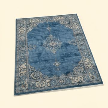 Barksdale Blue Indoor/Outdoor Area Rug (synthetic illustration; no displayed measurements)