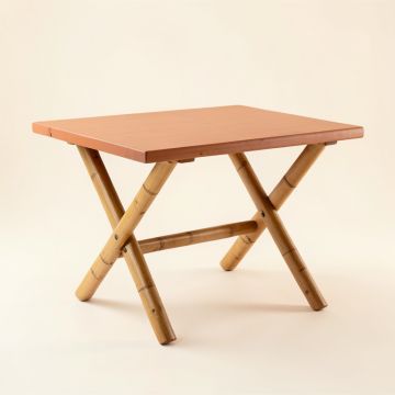 Shore Dale Patio Table - Terracotta (synthetic illustration; no displayed measurements)