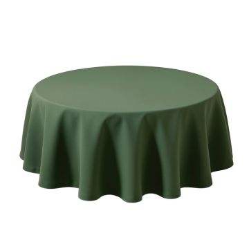 Wayfair Basics Solid Color Round Tablecloth (synthetic illustration; no displayed measurements)