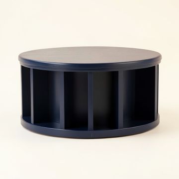 Hill Bend Shoe Storage Bench - Navy (synthetic illustration; no displayed measurements)