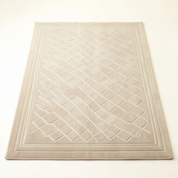 Hill Brook Rectangular Outdoor Rug - Beige (synthetic illustration; no displayed measurements)