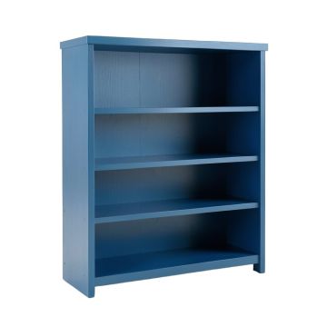 Holly Edge Freestanding Bookcase - Blue