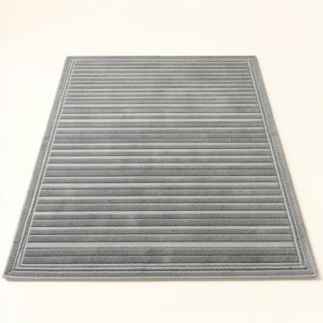 Flint Bridge Rectangular Outdoor Rug - Gray (synthetic illustration; no displayed measurements)