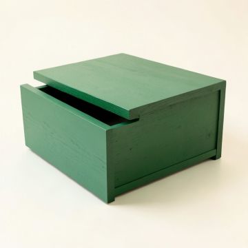 Cove Bend Small-Parts Storage Drawer Cabinet - Green (synthetic illustration; no displayed measurements)