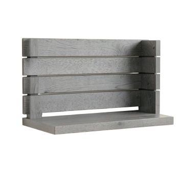 Shore Bridge Wall-Mounted Entryway Organizer Shelf - Gray