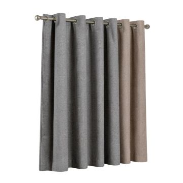 Bryttnee Chevron Blackout Thermal Grommet Curtain Panels
