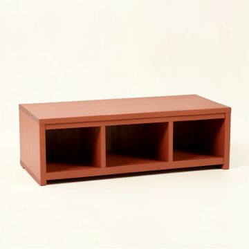 Fern Arc Shoe Storage Bench (synthetic illustration; no displayed measurements)