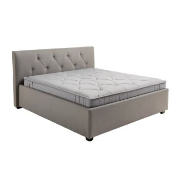 Abdiel Tufted Upholstered Low Profile Platform Bed