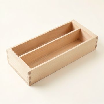 Oak Branch Empty Pantry Drawer Organizer Insert - Beige (synthetic illustration; no displayed measurements)