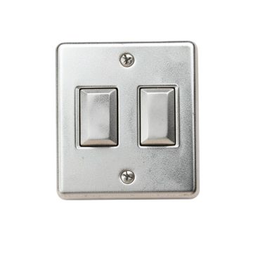 Pineapple 2-Gang Toggle Light Switch Wall Plate