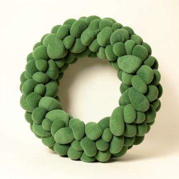 24 '' Foam Wreath (synthetic illustration; no displayed measurements)