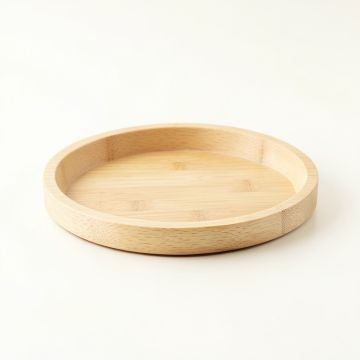Laurel Branch Serving Tray - Ivory (synthetic illustration; no displayed measurements)