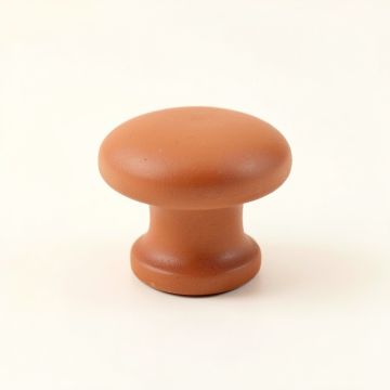 Shore Arc Cabinet Knob Without Packaging - Terracotta (synthetic illustration; no displayed measurements)
