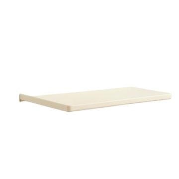 Shore Arc Wall-Mounted Shelf - Ivory (synthetic illustration; no displayed measurements)