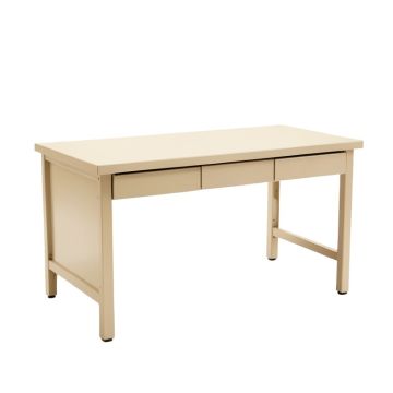 Ash Brook Empty Workshop Workbench - Beige