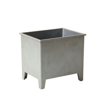 Field Crest Empty Raised Planter - Gray
