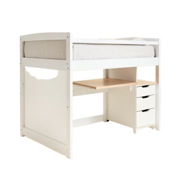 Bain Twin Loft Bed With Desk And Drawers