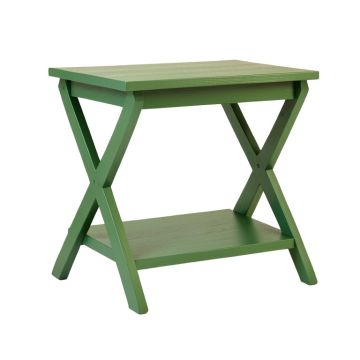 Hill Bend Side Table - Green