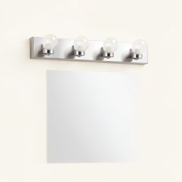 Dove Creek 4-Light Satin Nickel Bath Light (synthetic illustration; no displayed measurements)