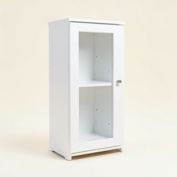 23.5 '' W X 31.5 '' H X 12 '' D Free-Standing Bathroom Cabinet (synthetic illustration; no displayed measurements)