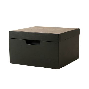 Lake Bend Under-Desk Drawer Unit - Black