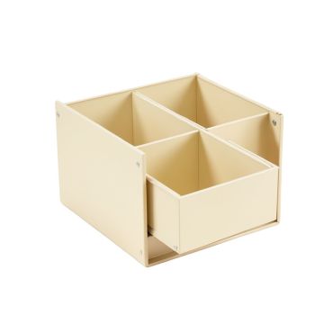 Glen Arc Empty Coffee-Station Organizer - Cream