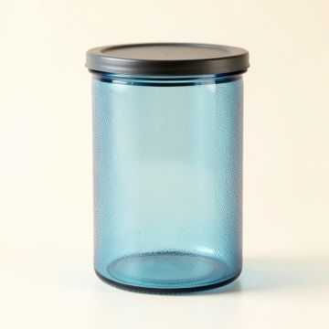 Cliff Bridge Storage Canister With Lid - Blue (synthetic illustration; no displayed measurements)