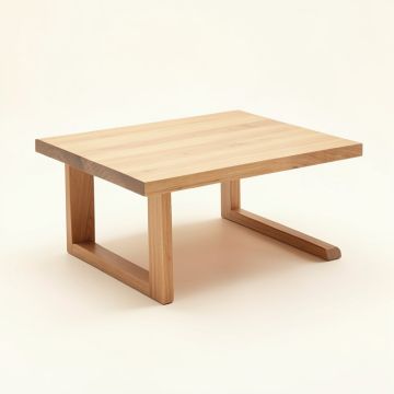 Zio Solid Wood Coffee Table (synthetic illustration; no displayed measurements)
