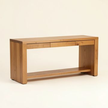Saugus 45.3 '' Solid Wood Console Table (synthetic illustration; no displayed measurements)