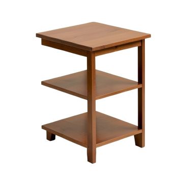 3-Tier End Table , Small Book Shelf , Accent Side , And End Table