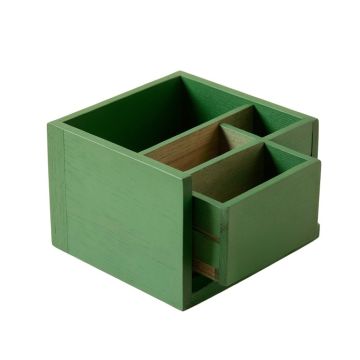 Olive Bluff Empty Coffee-Station Organizer - Green