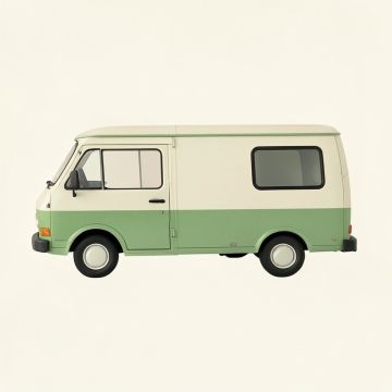 Cedric Happy Camper I Removable Wall Decal (synthetic illustration; no displayed measurements)