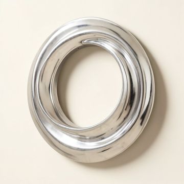 Contemporary Abstract Round Wall Décor (synthetic illustration; no displayed measurements)