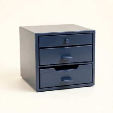 Spruce Dale Small-Parts Storage Drawer Cabinet - Navy (synthetic illustration; no displayed measurements)