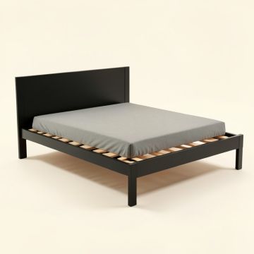 Alianna Solid Wood Platform Bed With Wood Slat Support (synthetic illustration; no displayed measurements)