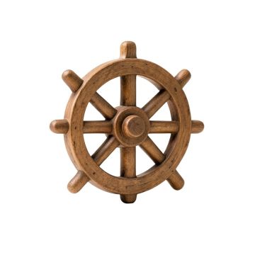 Brunk Ship Wheel Sculpture