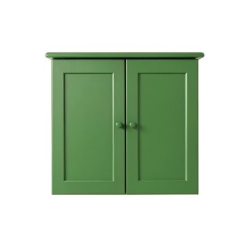 Linden Bend Wall-Mounted Laundry Cabinet - Green