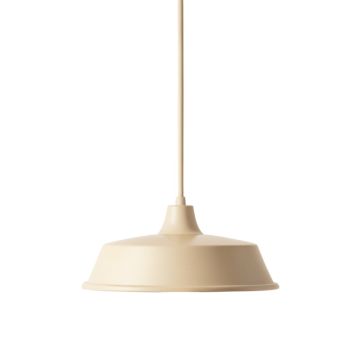 Briar Bridge Pendant Light Suspended From One Plain Cable - Beige (synthetic illustration; no displayed measurements)