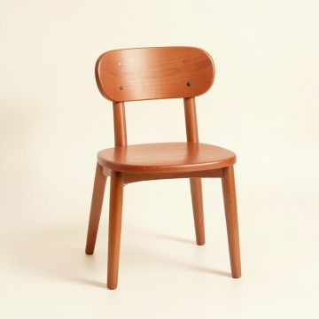 Harbor Branch Small Chair - Terracotta (synthetic illustration; no displayed measurements)