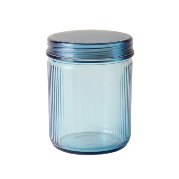Clay Bluff Storage Canister With Lid - Blue
