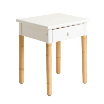 Ash Dell Side Table - White