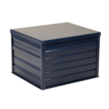 Clay Branch Closed Outdoor Storage Box - Navy (synthetic illustration; no displayed measurements)
