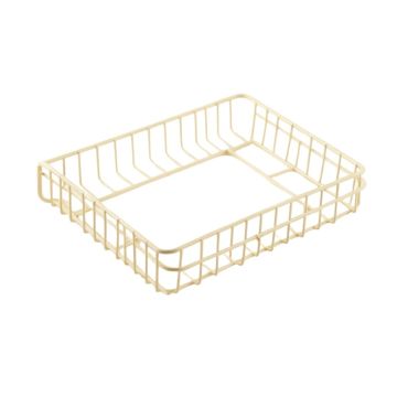Pine Bridge Empty Under-Desk Cable Tray - Ivory
