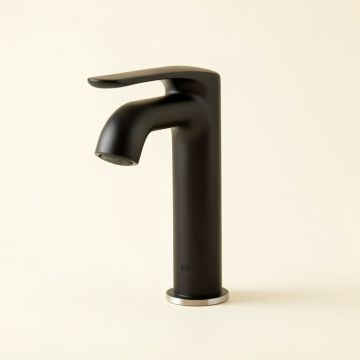 Zura Single Hole Bathroom Faucet And Diamond Seal Technology (synthetic illustration; no displayed measurements)